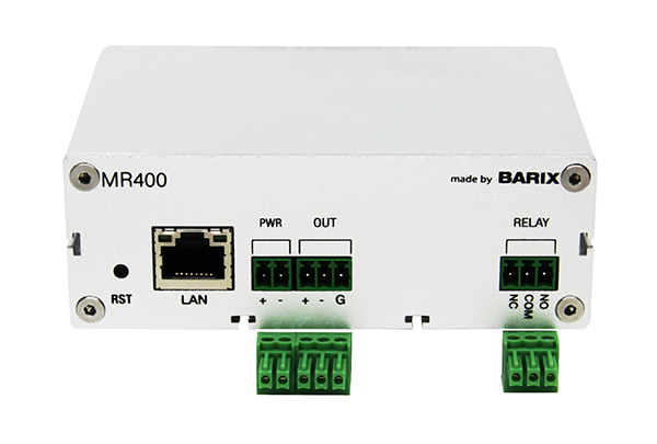 Barix - Exstreamer MR400 Dante®