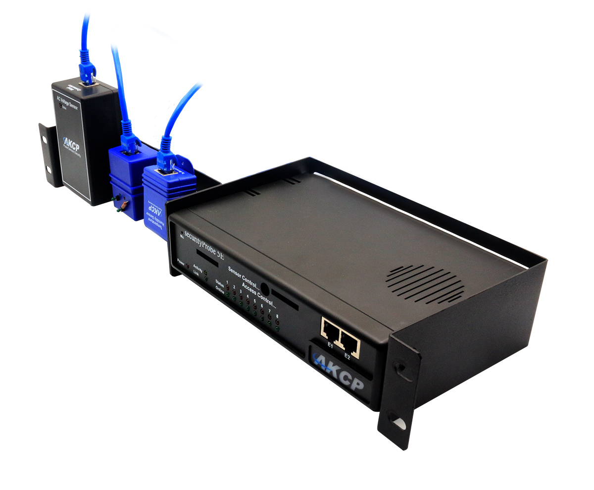 AKCP - DN1USP - Split 1U Din Rail Rack Mount Kit