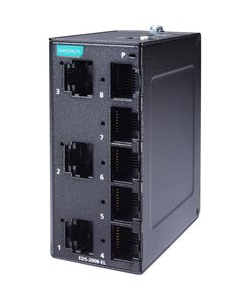 MOXA - EDS-2008-EL - Fast-Ethernet Switch