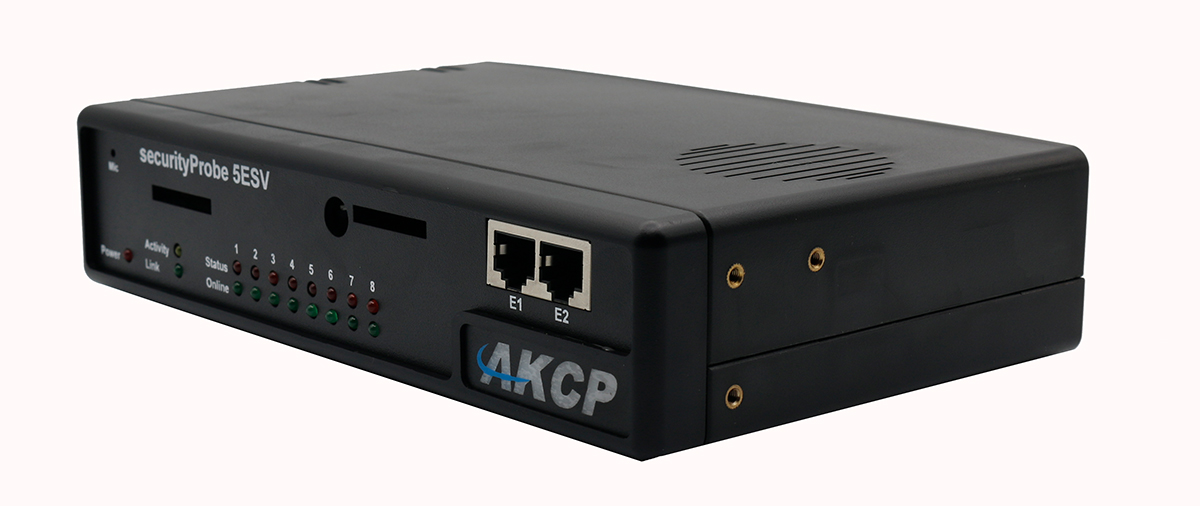 AKCP - securityProbe 5ESVA, 8 Ports