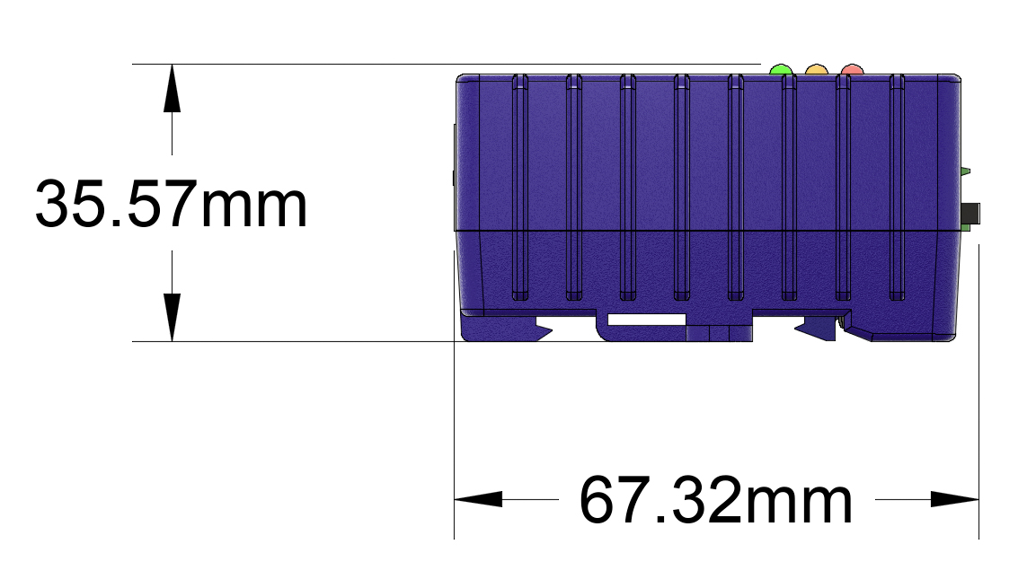 AKCP - IDCV40 - Isoliertes digitales Spannungsmessgerät