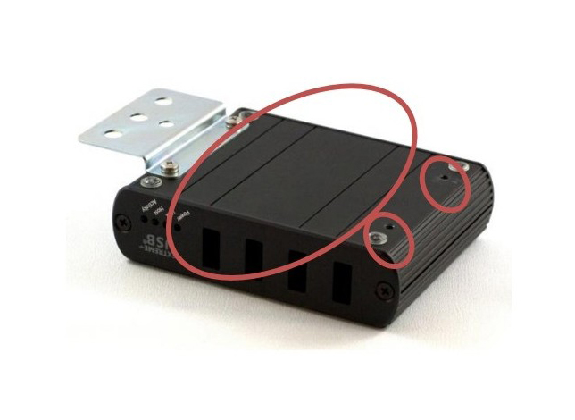 Icron USB Mounting Kit - Silver - 10-00406